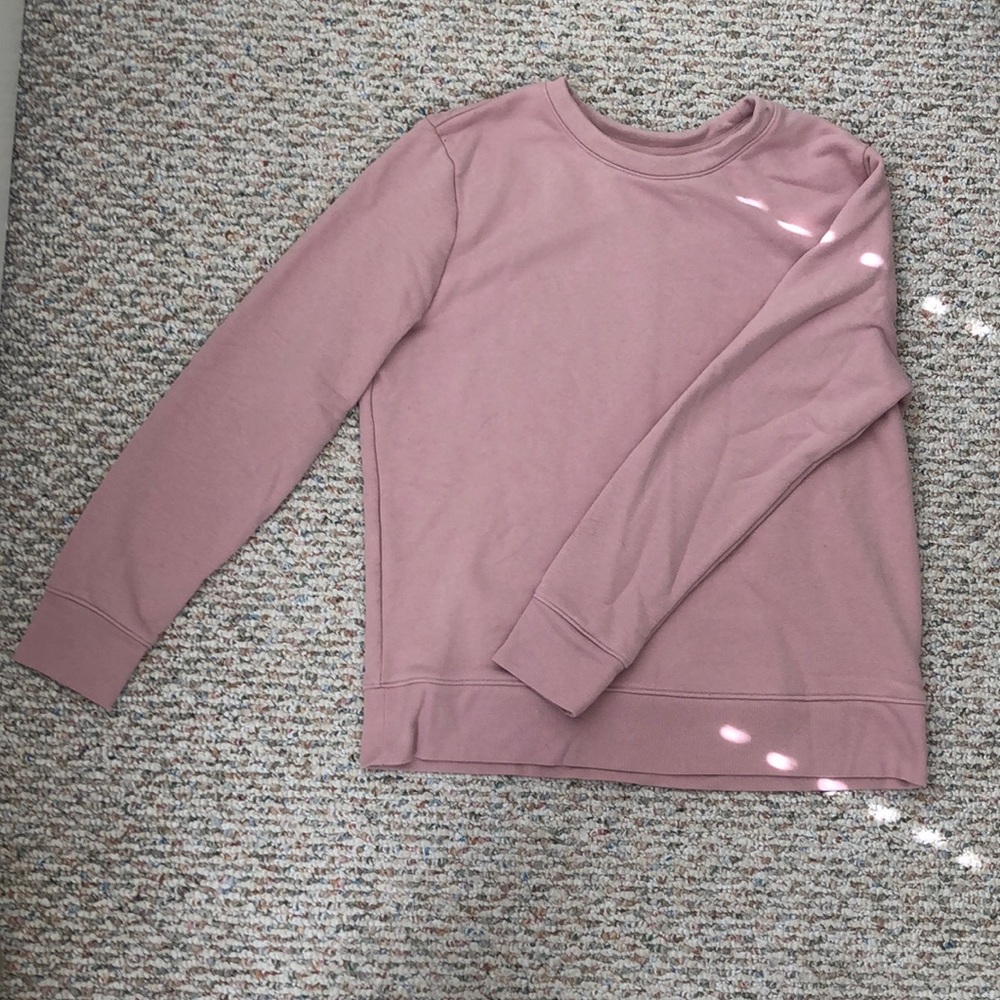 Pink sweatshirt